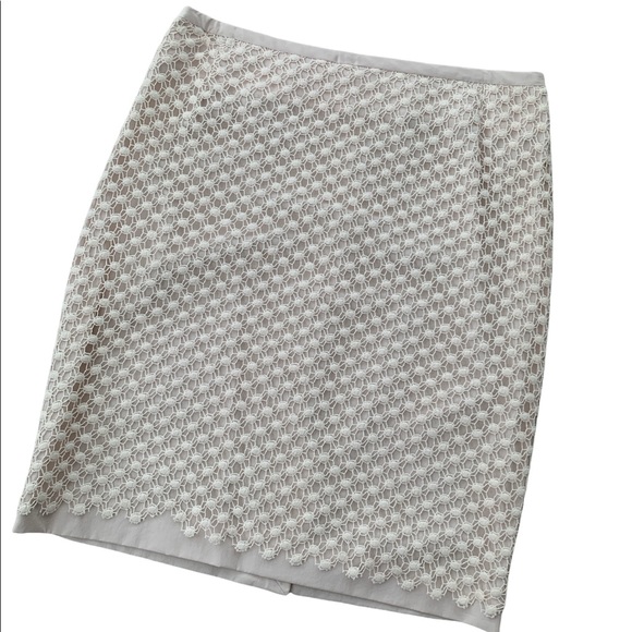 adam lippes Dresses & Skirts - ❤️❤️ Adam Lippes light pink lace embroidery silk  pencil skirt SIZE S❤️❤️